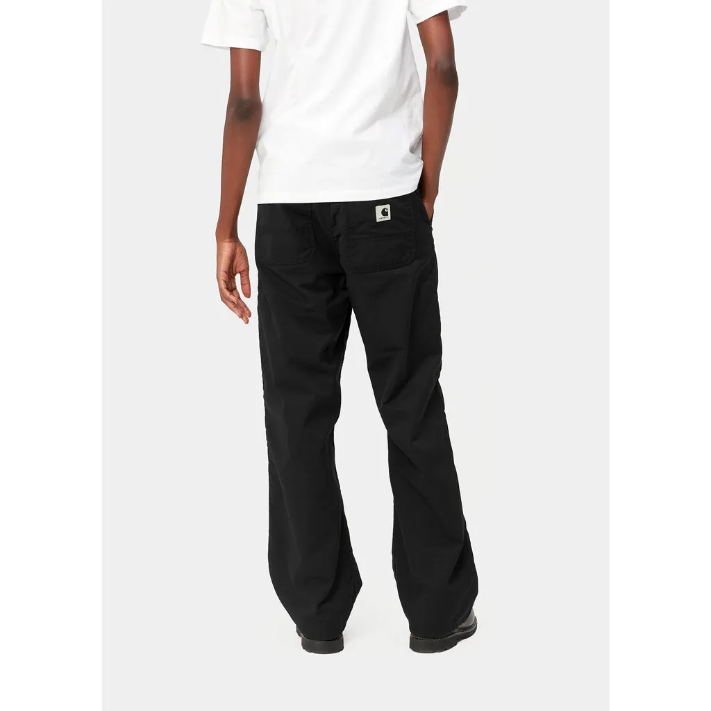 CARHARTT WOMEN'S SIMPLE PANT - BLACK RINSED