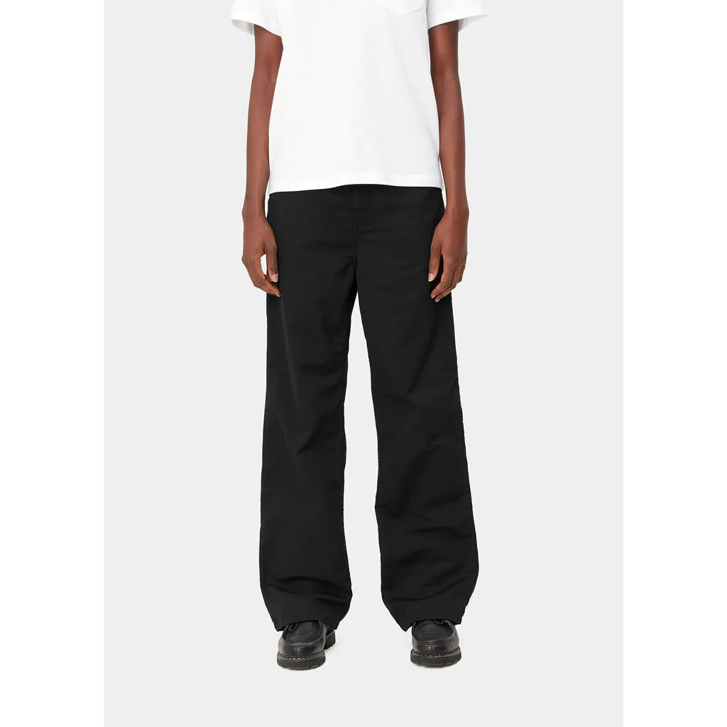 CARHARTT WOMEN'S SIMPLE PANT - BLACK RINSED