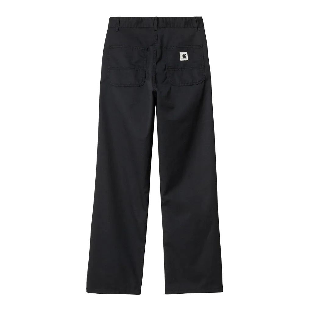CARHARTT WOMEN'S SIMPLE PANT - BLACK RINSED