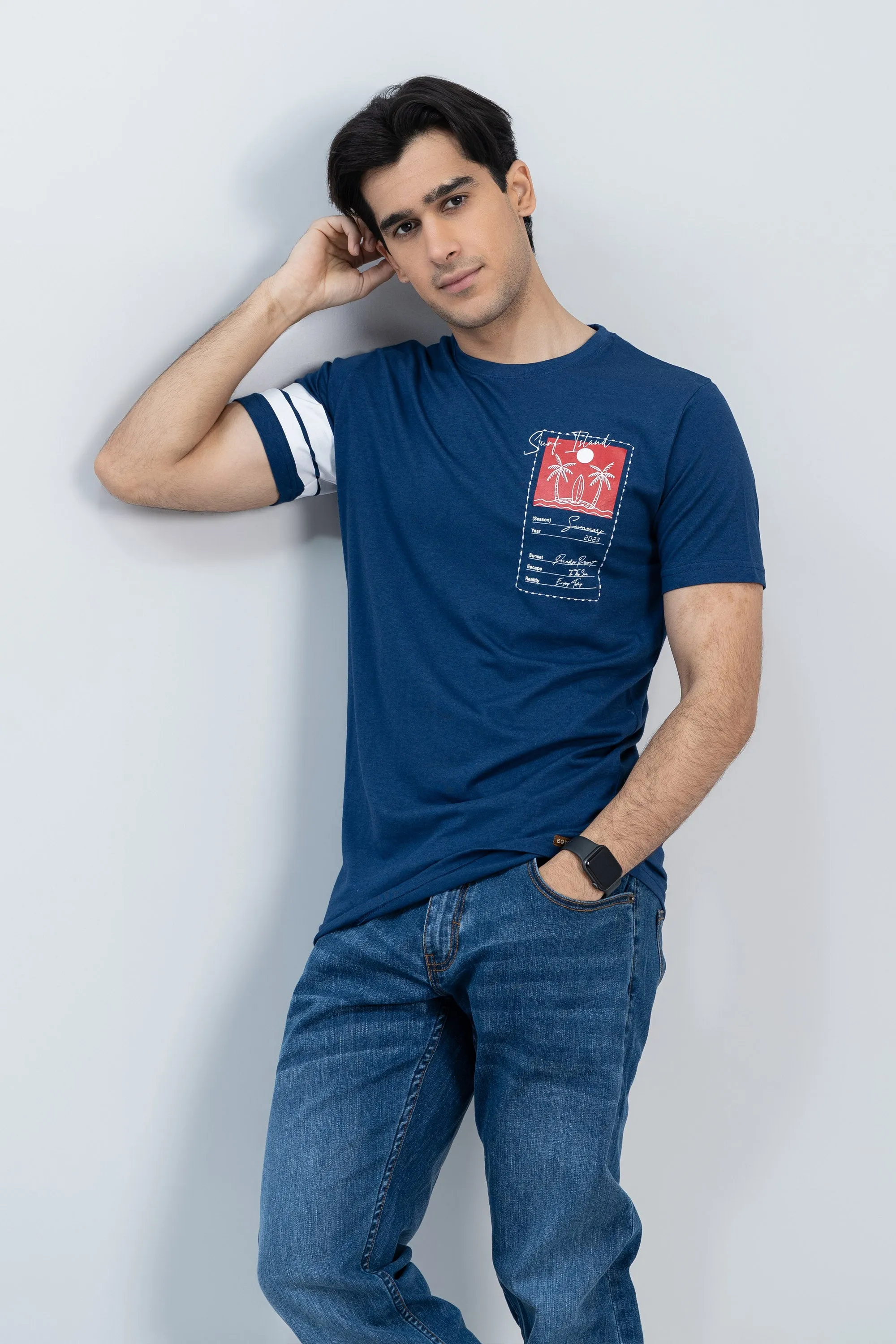 Casual Navy Shirt