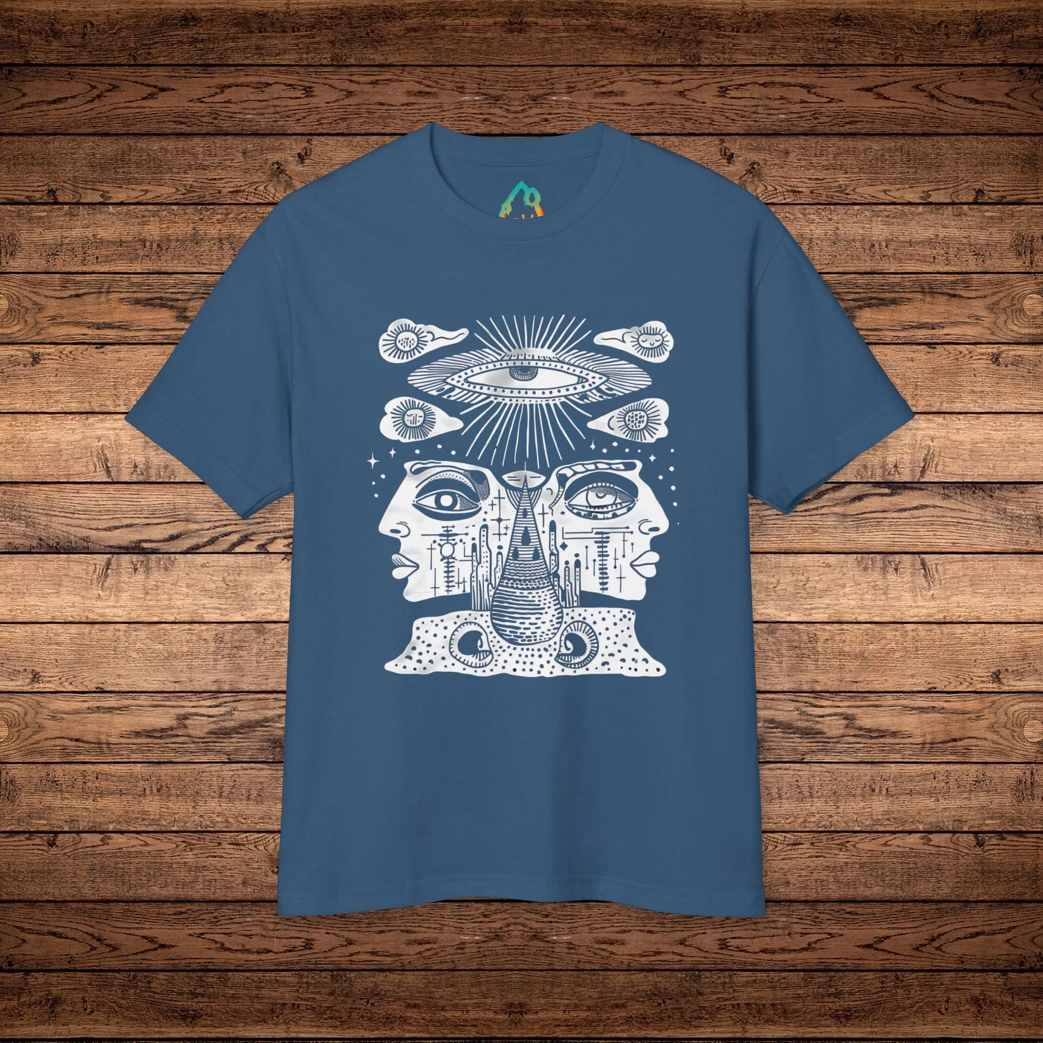 Celestial Vision - Unisex Garment-Dyed Heavyweight Cotton Tee
