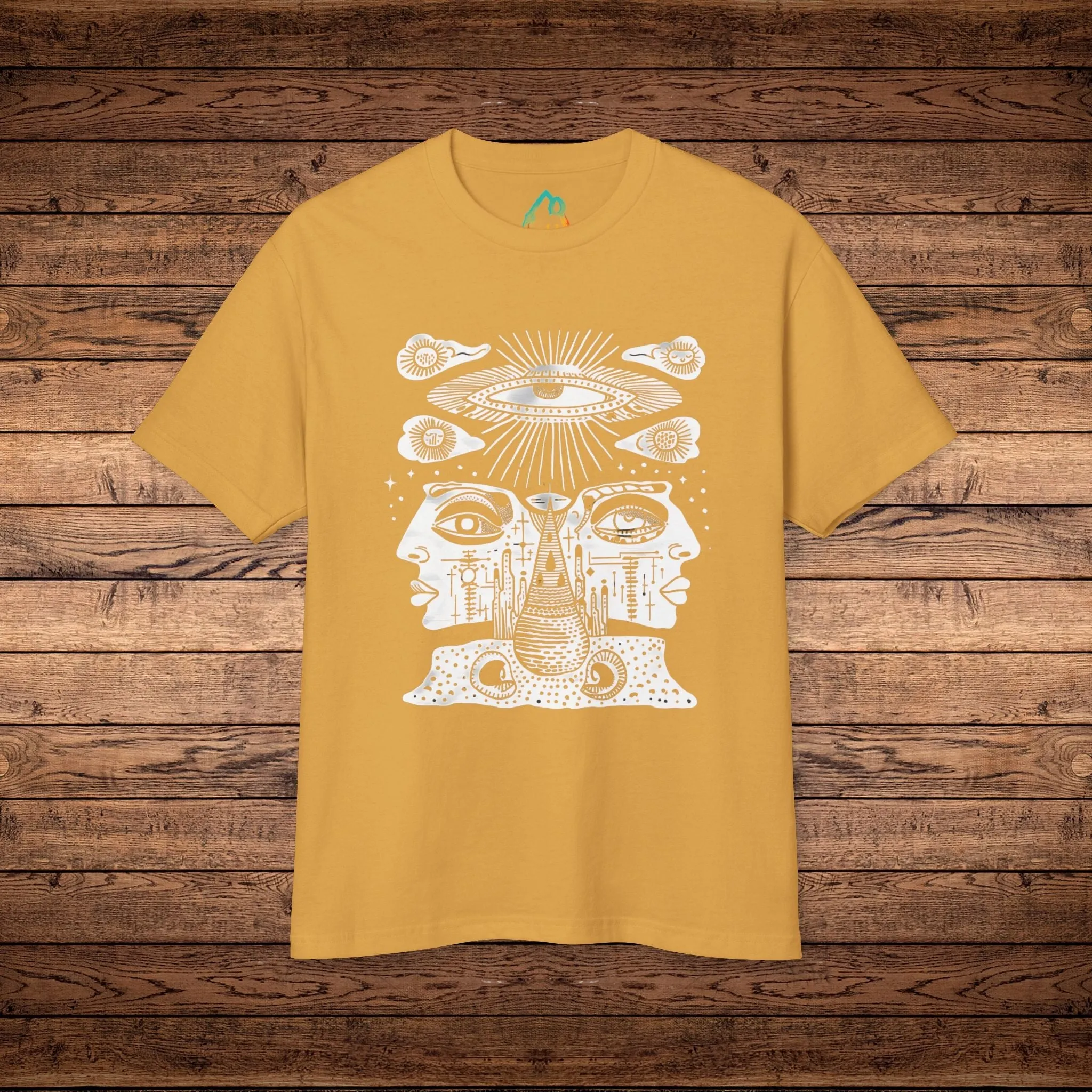 Celestial Vision - Unisex Garment-Dyed Heavyweight Cotton Tee