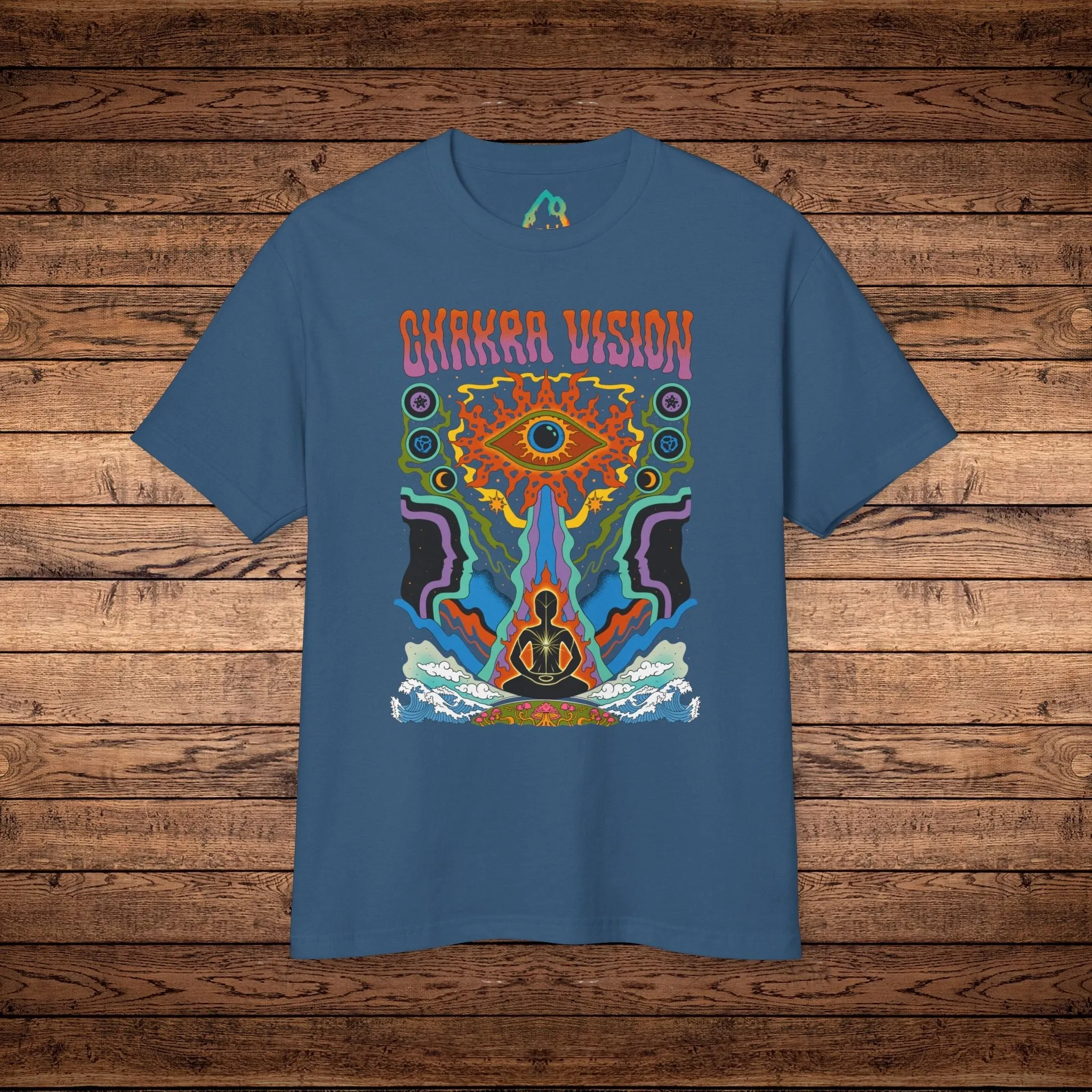 Chakra Vision - Unisex Garment-Dyed Heavyweight Cotton Tee