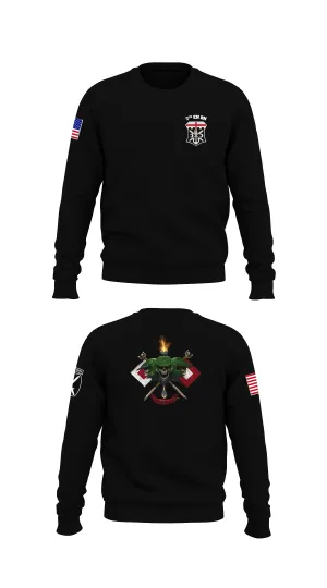 Charlie Company, 7th BEB, 1 BCT, 10th MTN DIV Store 1 Core Men's Crewneck Performance Sweatshirt - 81211395483