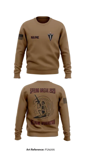 Charlie Troop, 3-71 CAV Store 1 Core Men's Crewneck Performance Sweatshirt - pSa6An