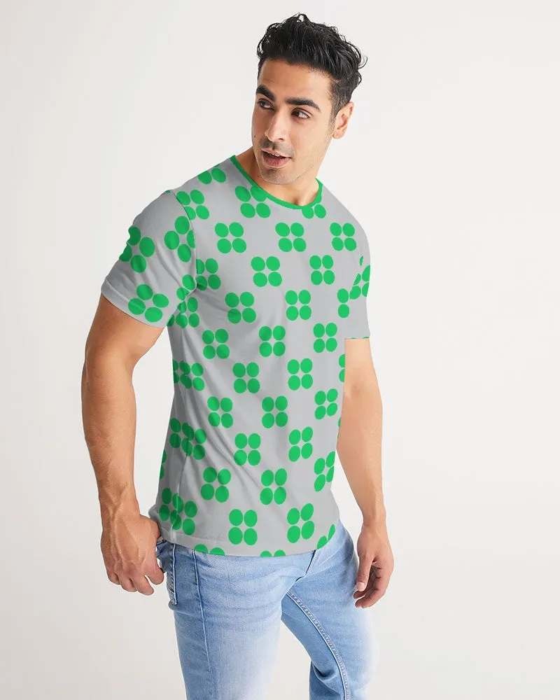 Contemporary Green Dots Men's Tee