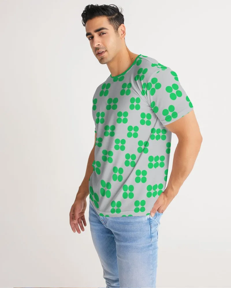 Contemporary Green Dots Men's Tee
