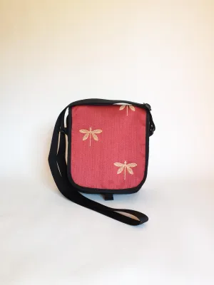 Day Purse in Red Dragonfly