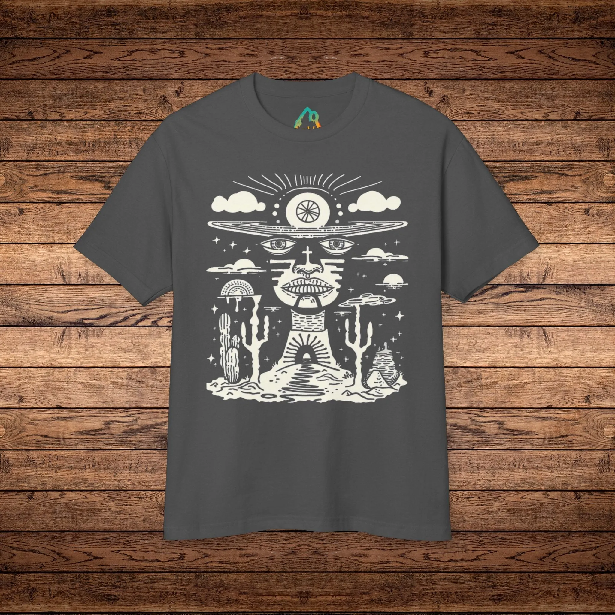 Deserted Visions - Unisex Garment-Dyed Heavyweight Cotton Tee