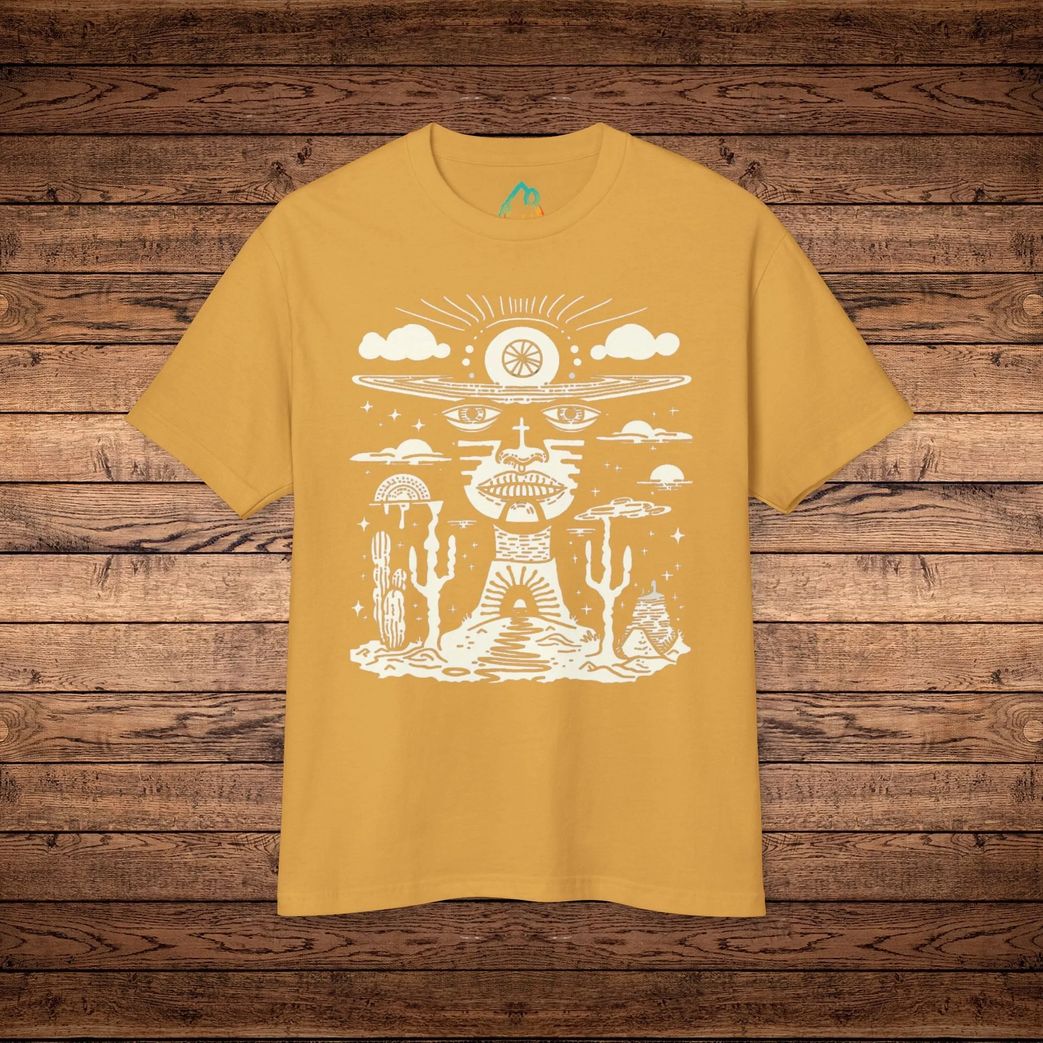 Deserted Visions - Unisex Garment-Dyed Heavyweight Cotton Tee