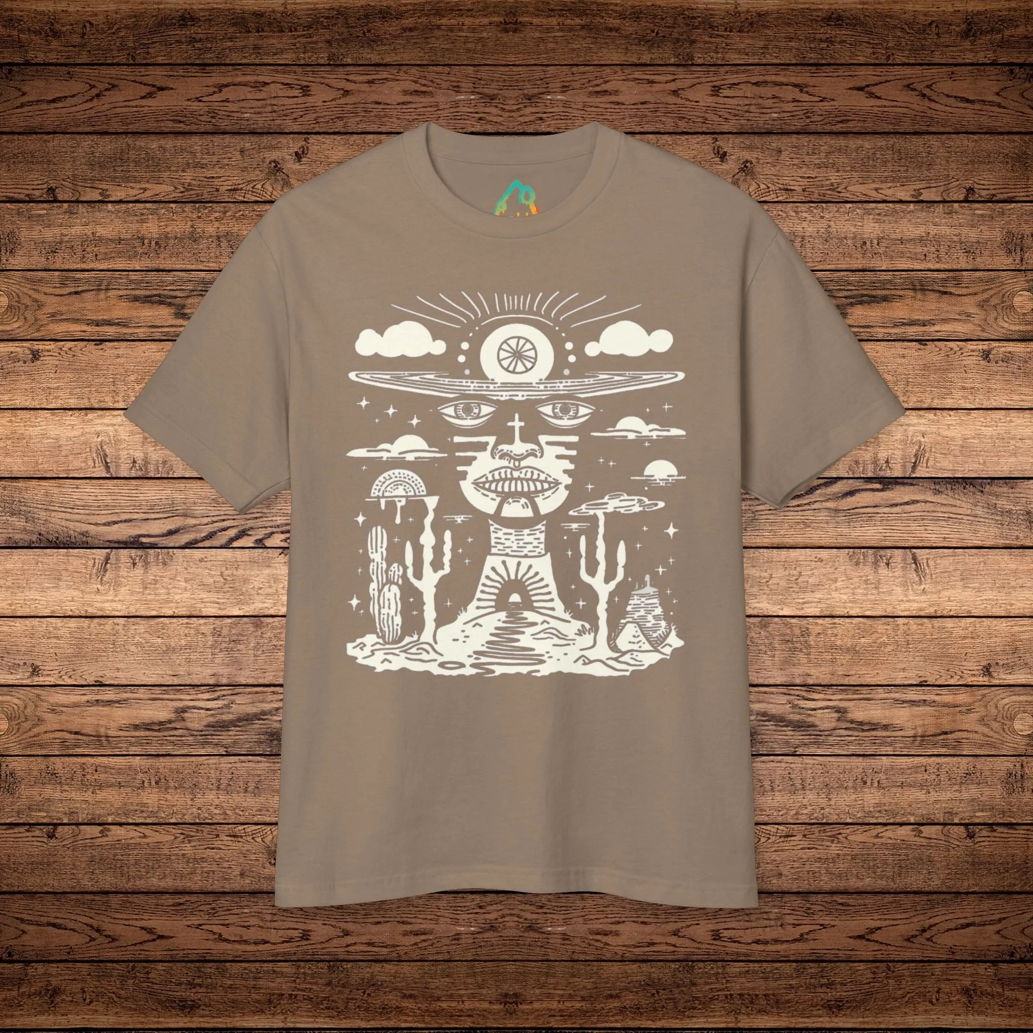 Deserted Visions - Unisex Garment-Dyed Heavyweight Cotton Tee