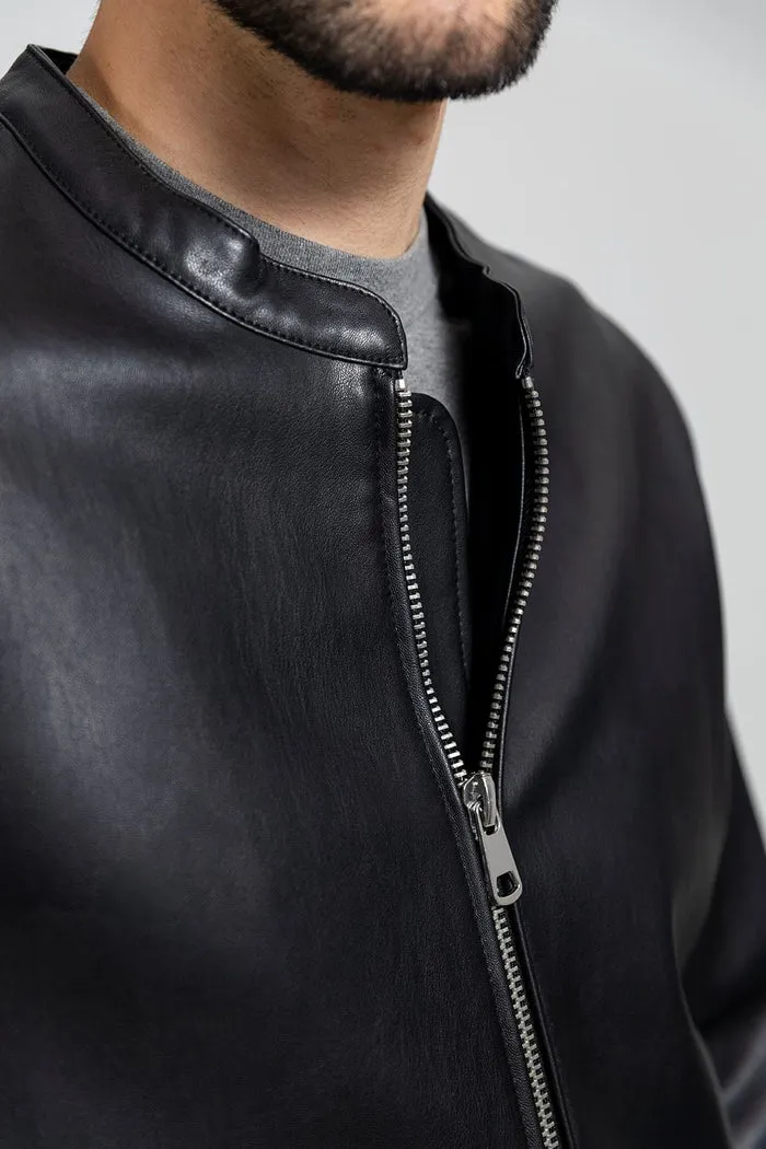 Dillon - Men's Vegan Faux Leather Jacket