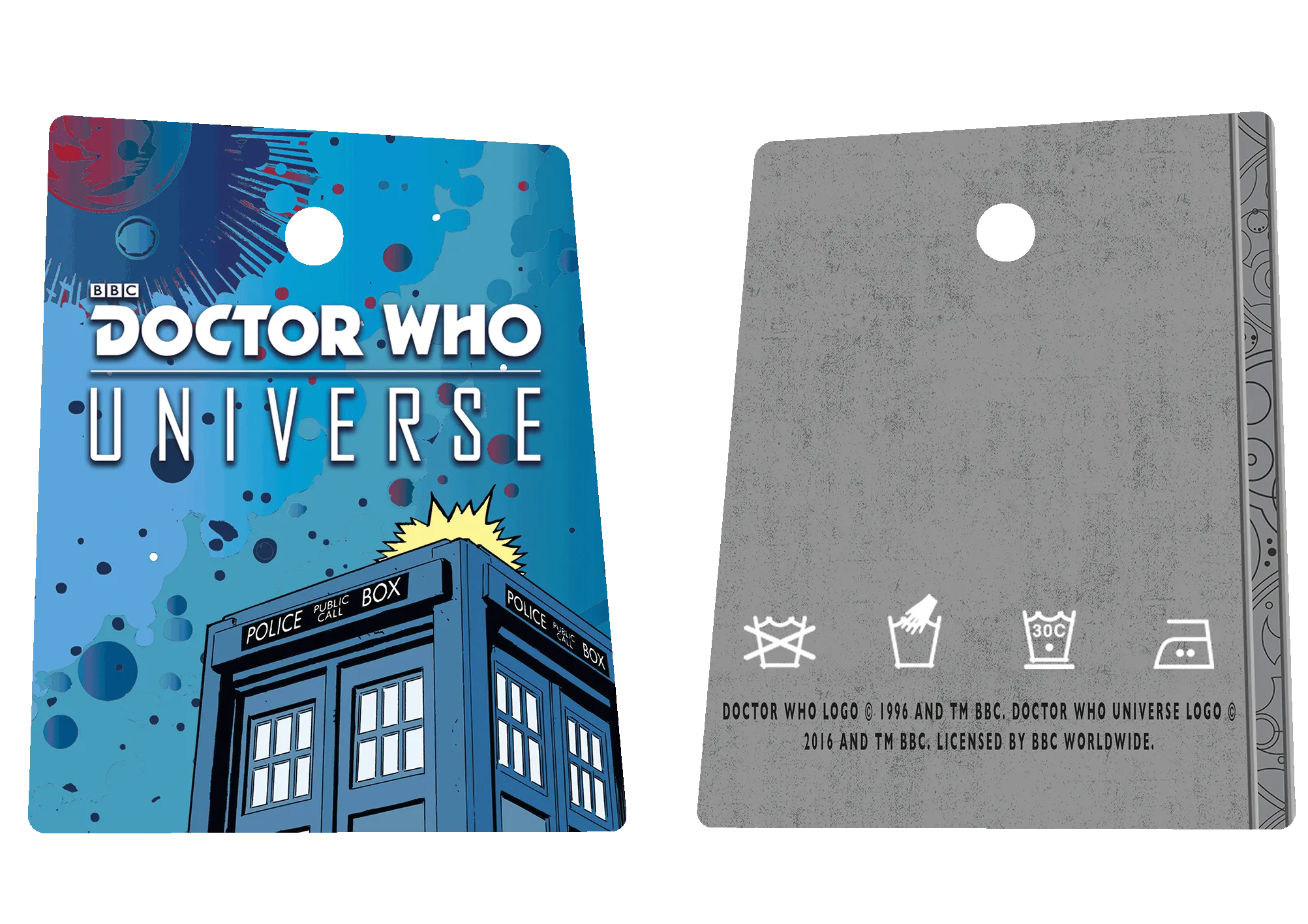 Doctor Who Art Tardis Van Gogh Official Men's T-shirt
