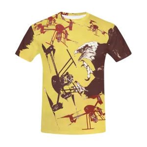Drones Call To Duty Sienna Men's Crew Neck T-shirt