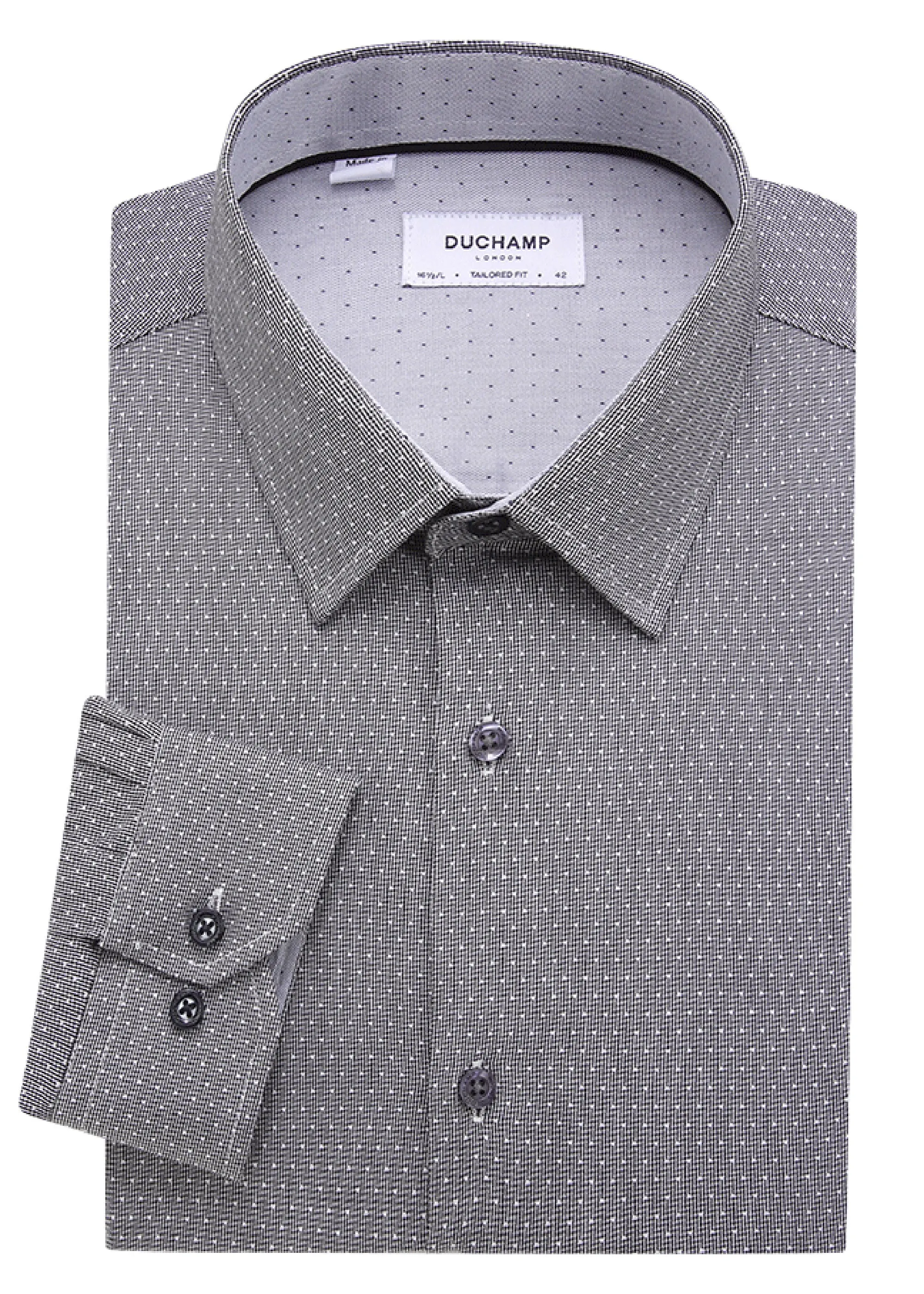 Duchamp London Fancy Stripe Dress Shirt