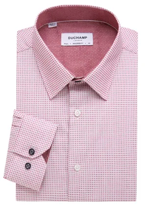 Duchamp London Geometric Dress Shirt