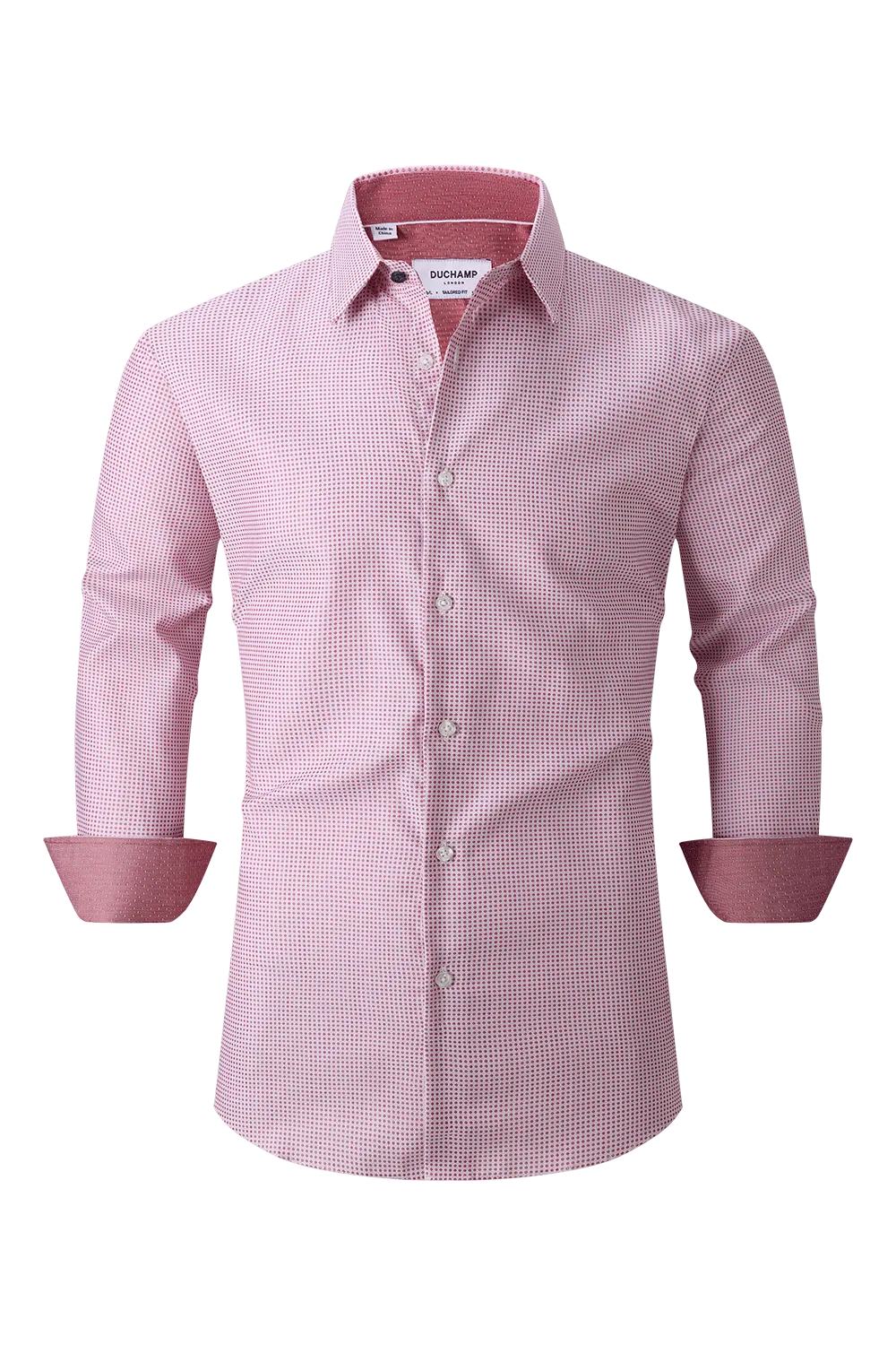 Duchamp London Geometric Dress Shirt