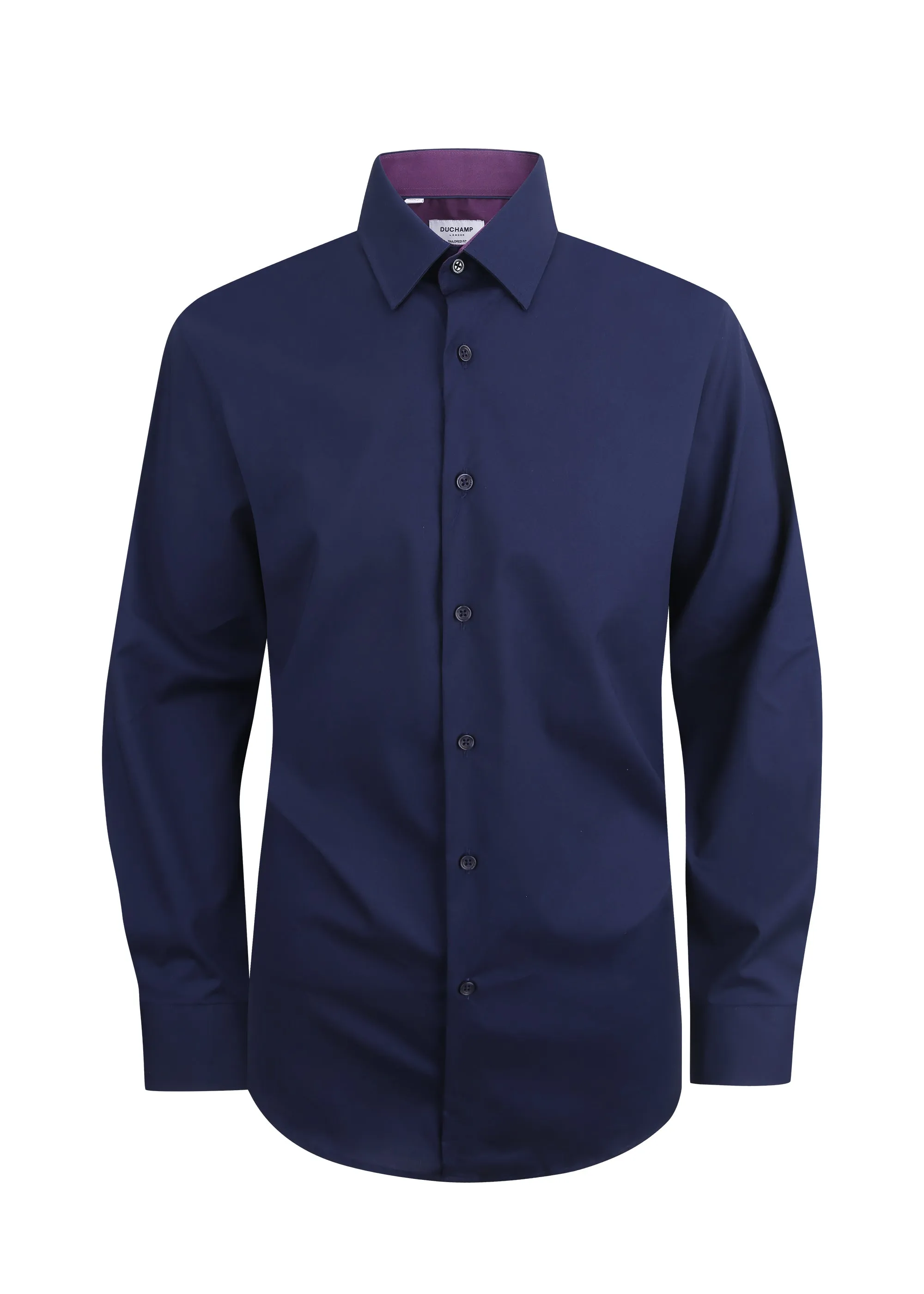 Duchamp London Solid Dress Shirt