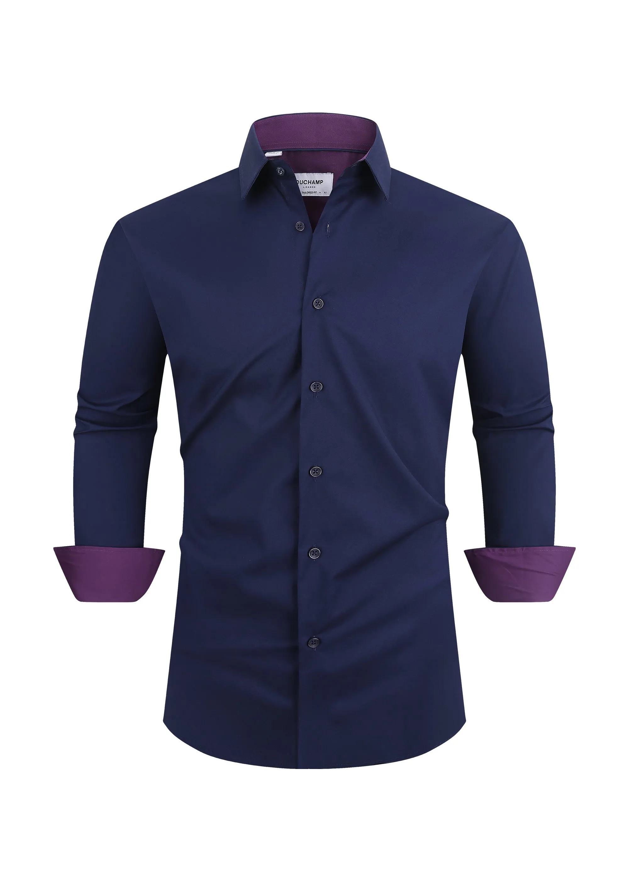Duchamp London Solid Dress Shirt