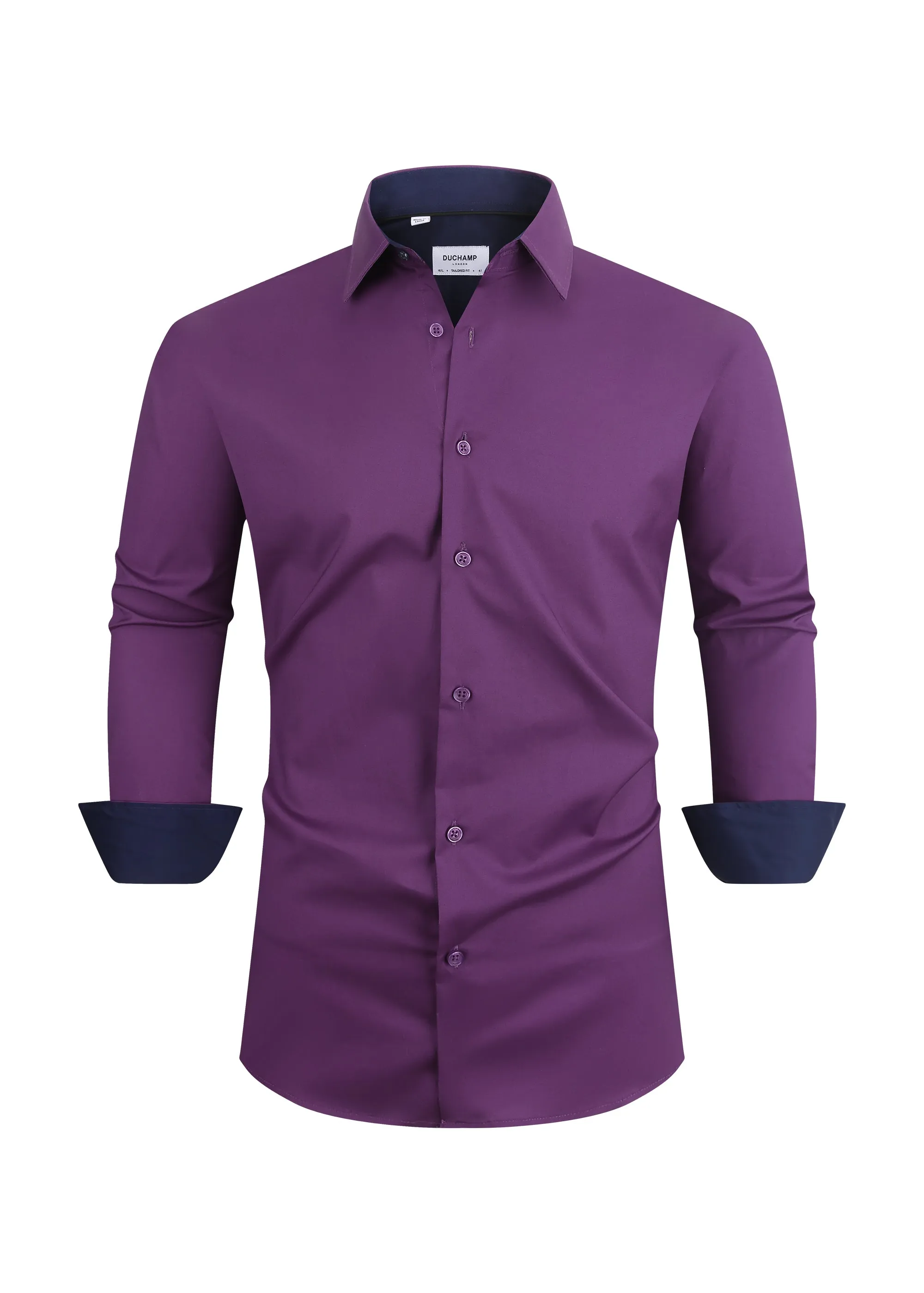 Duchamp London Solid Dress Shirt