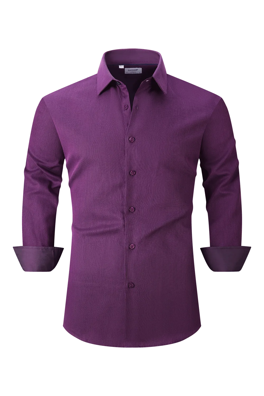 Duchamp London Textured Solid Dress Shirt