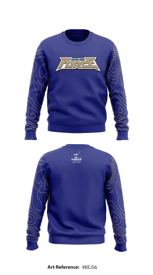 Eastern Shore Force Store 1 Core Men's Crewneck Performance Sweatshirt - 9Kej56