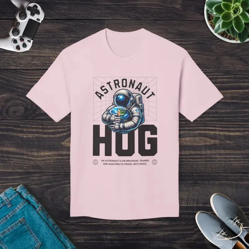 Eco Earth Day t Shirt Hugging Earth with Cosmic Vibe