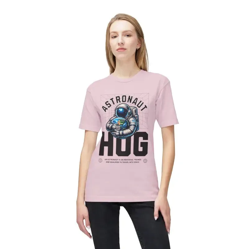 Eco Earth Day t Shirt Hugging Earth with Cosmic Vibe