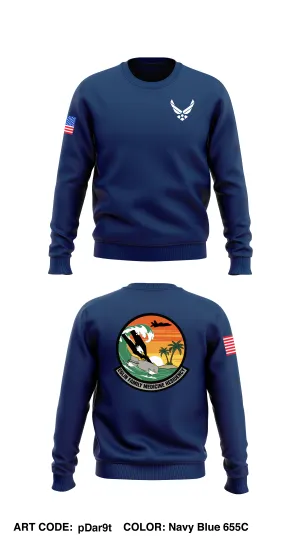 Eglin FMR Store 1 Core Men's Crewneck Performance Sweatshirt - pDar9t