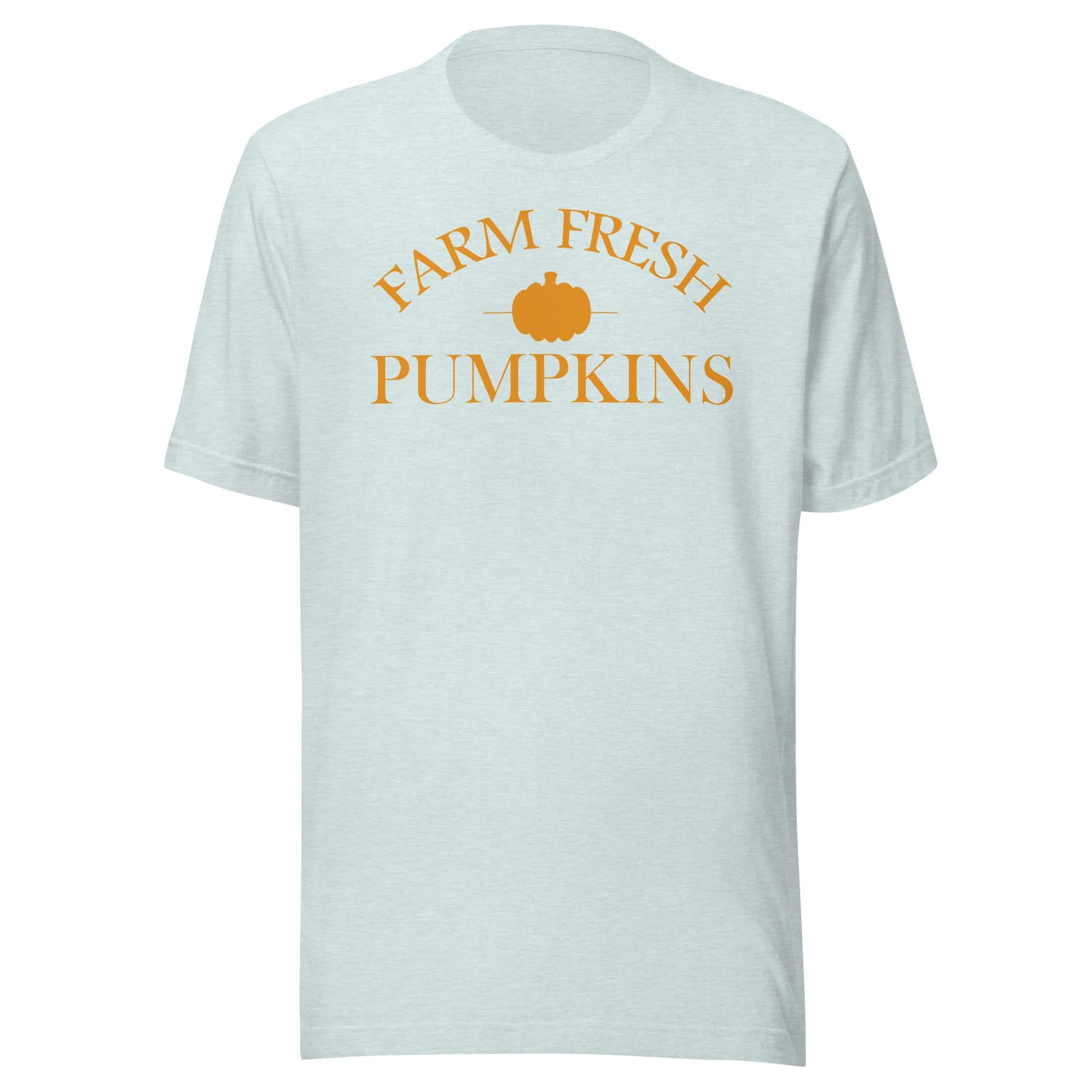Farm Fresh Pumpkins Plain Short Sleeve Tee