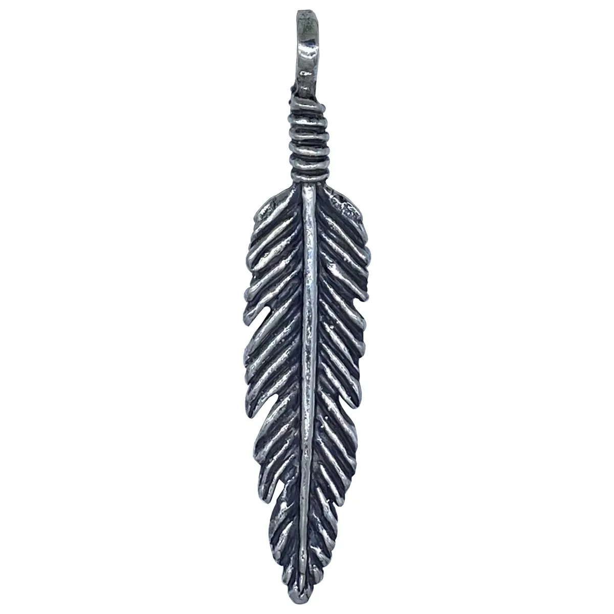 Feather on Extra Small Chain Necklace