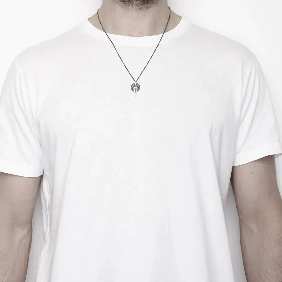 Feather Pendant Necklace