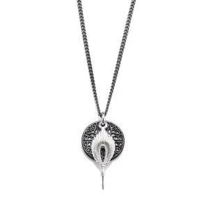 Feather Pendant Necklace
