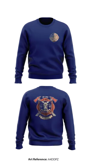 Federal Fire Department NAS Fallon Store 1 Core Men's Crewneck Performance Sweatshirt - a4ddPz
