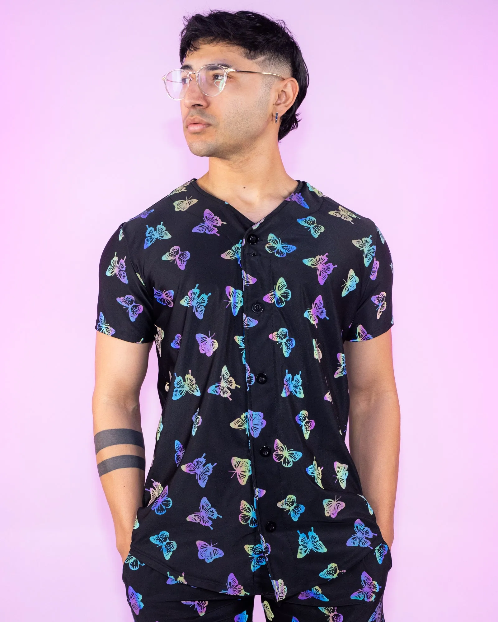 Flash Reflective Butterfly Jersey