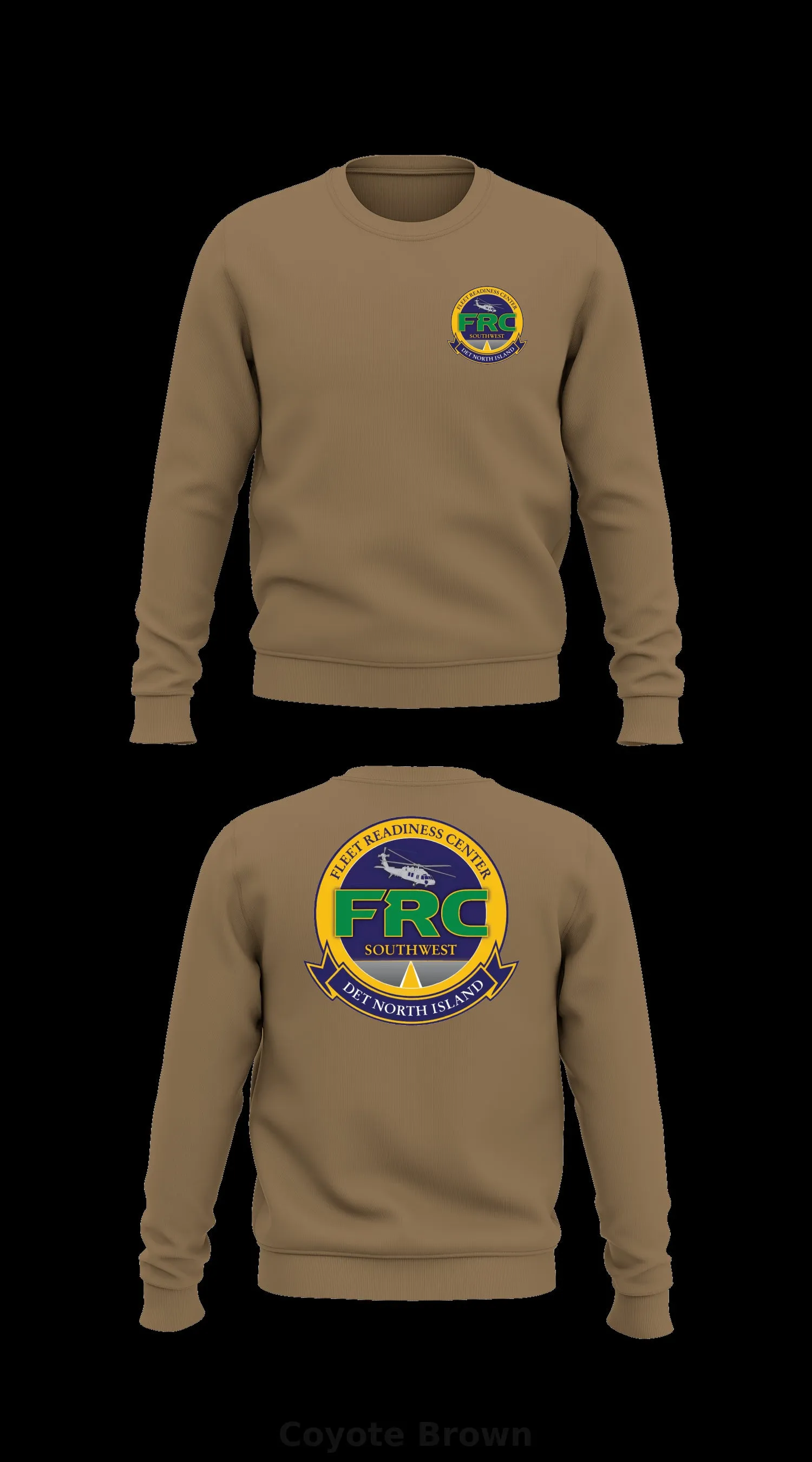 Fleet Readiness Center Southwest DET North Island Store 1 Core Men's Crewneck Performance Sweatshirt - 48105311258