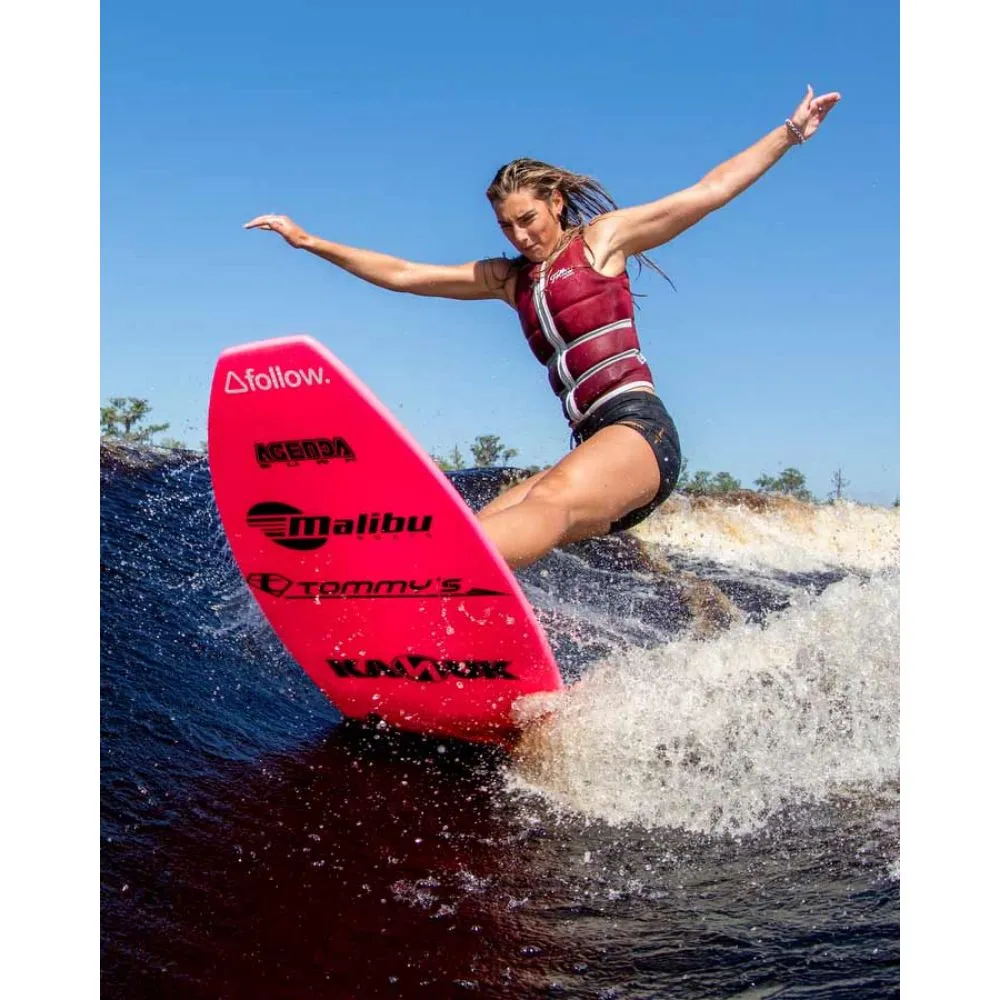 FOLLOW SURF EDITION LADIES JACKET RED WINE