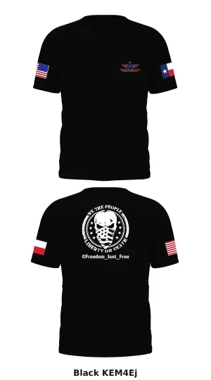 Freedom Ins’t Free Tactical Solutions LLC Store 1 Core Men's SS Performance Tee - KEM4Ej