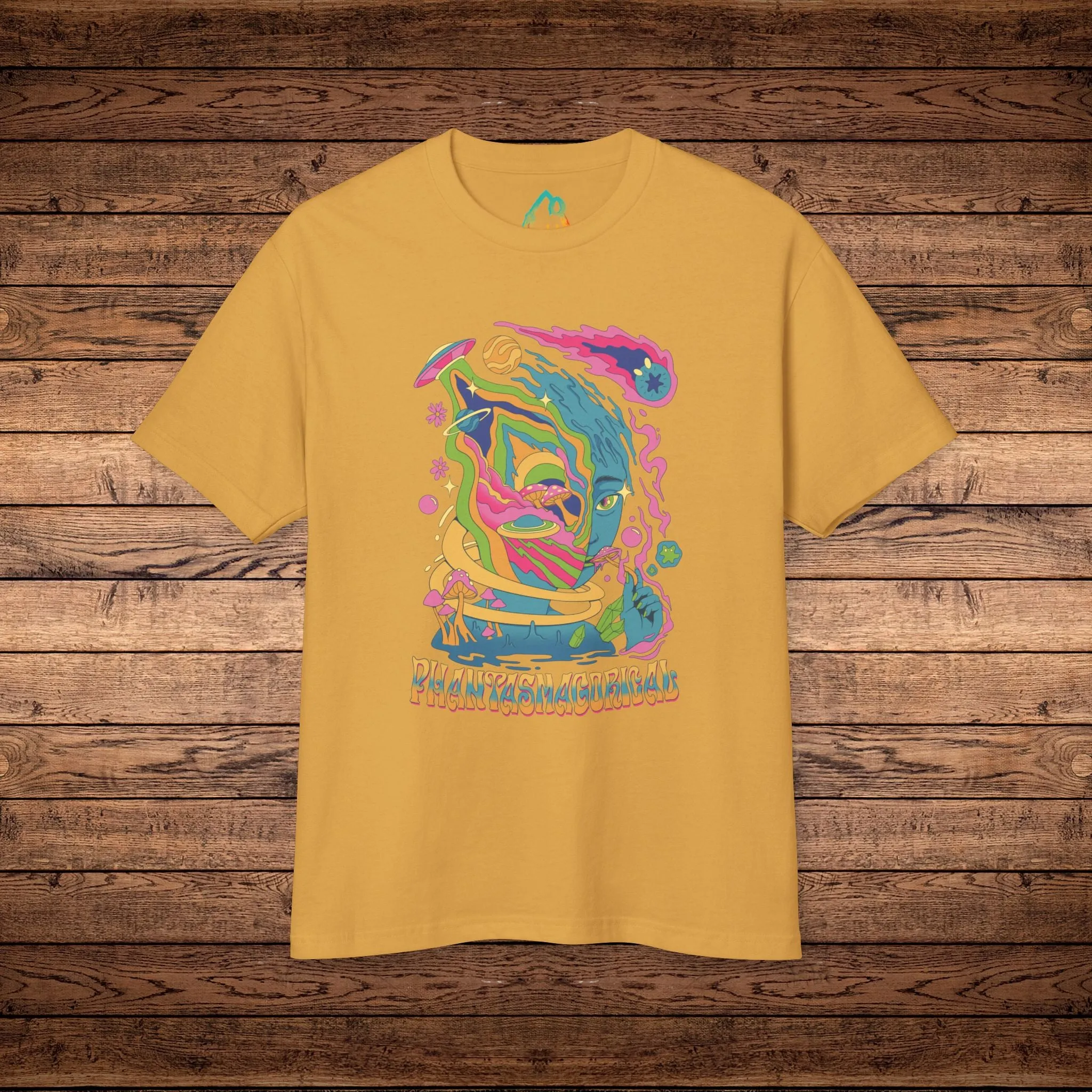 Galactic Mind - Unisex Garment-Dyed Heavyweight Cotton Tee