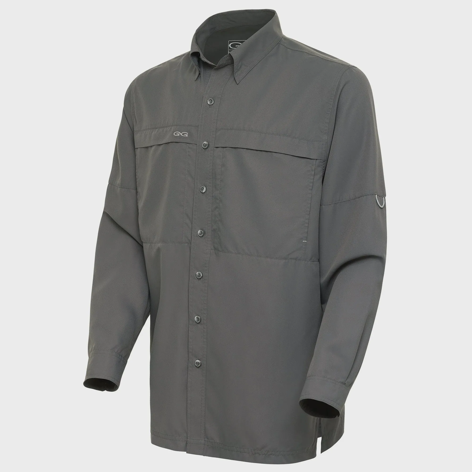 GameGuard GunMetal Microfiber Long Sleeve Shirt