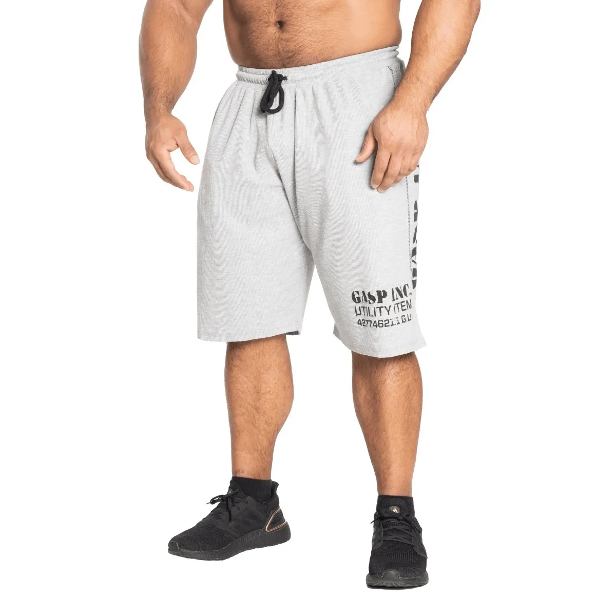 GASP Thermal Shorts - Grey Melange