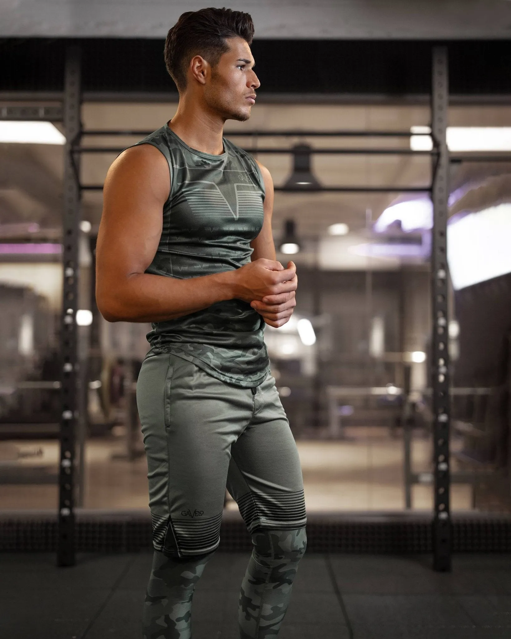 Gavelo Sniper Green Shorts