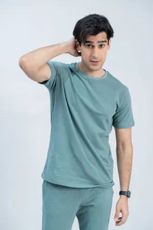 Green Half Sleeves Shirt