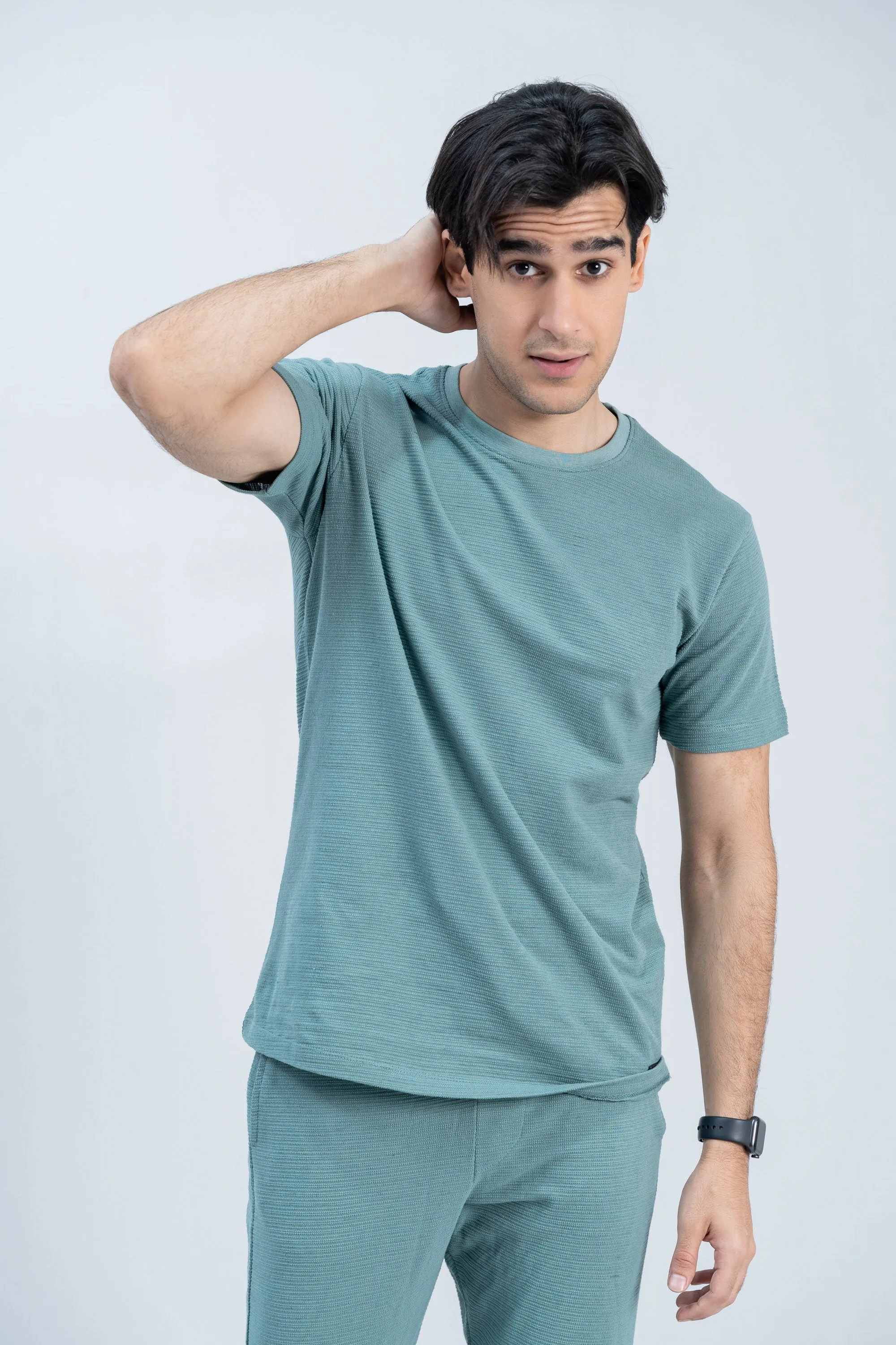 Green Half Sleeves Shirt