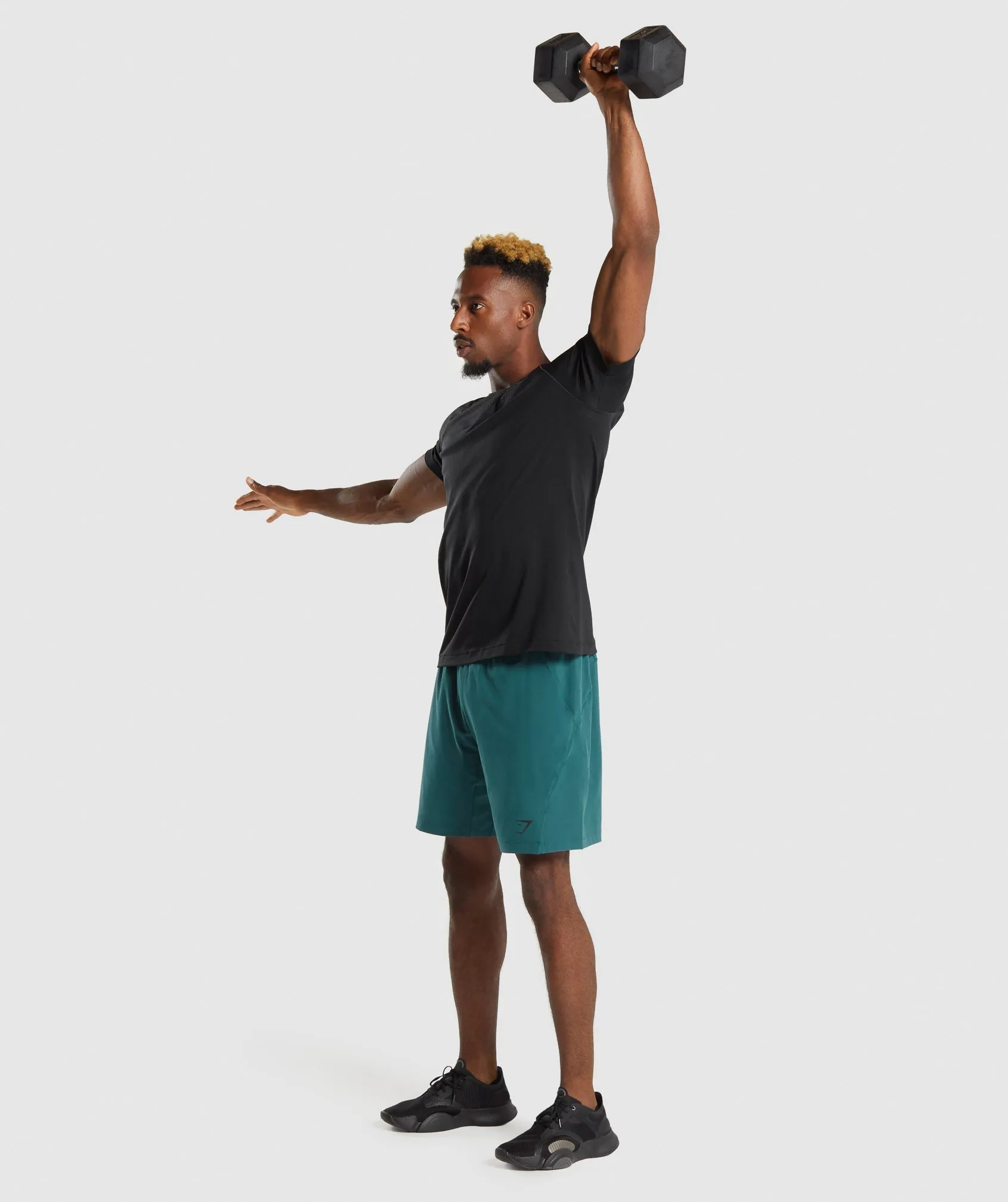 Gymshark Apex Contrast T-Shirt - Black