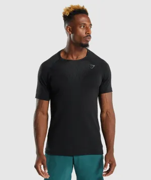 Gymshark Apex Contrast T-Shirt - Black