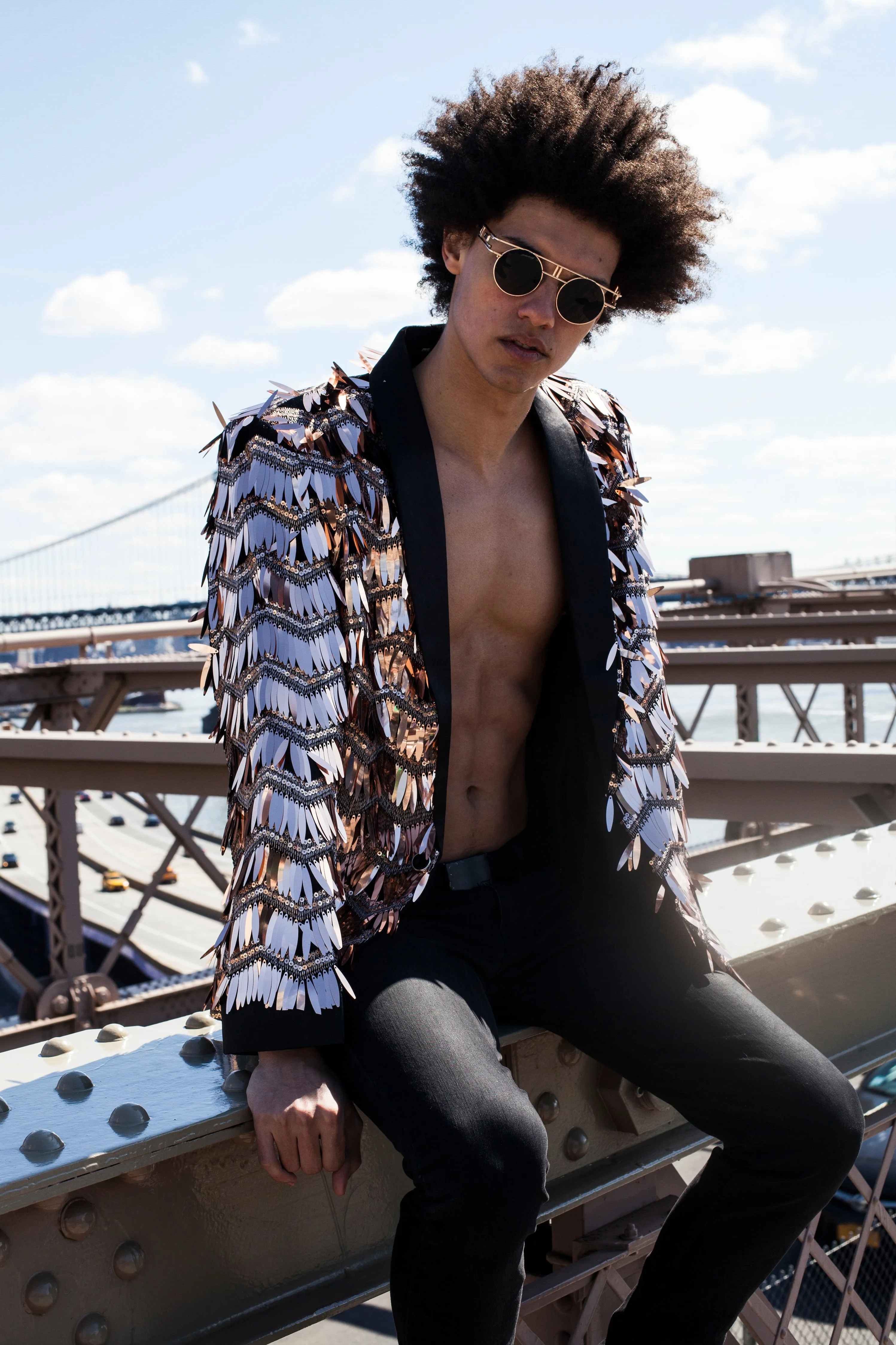 Hendrix Experience Sequin Jacket