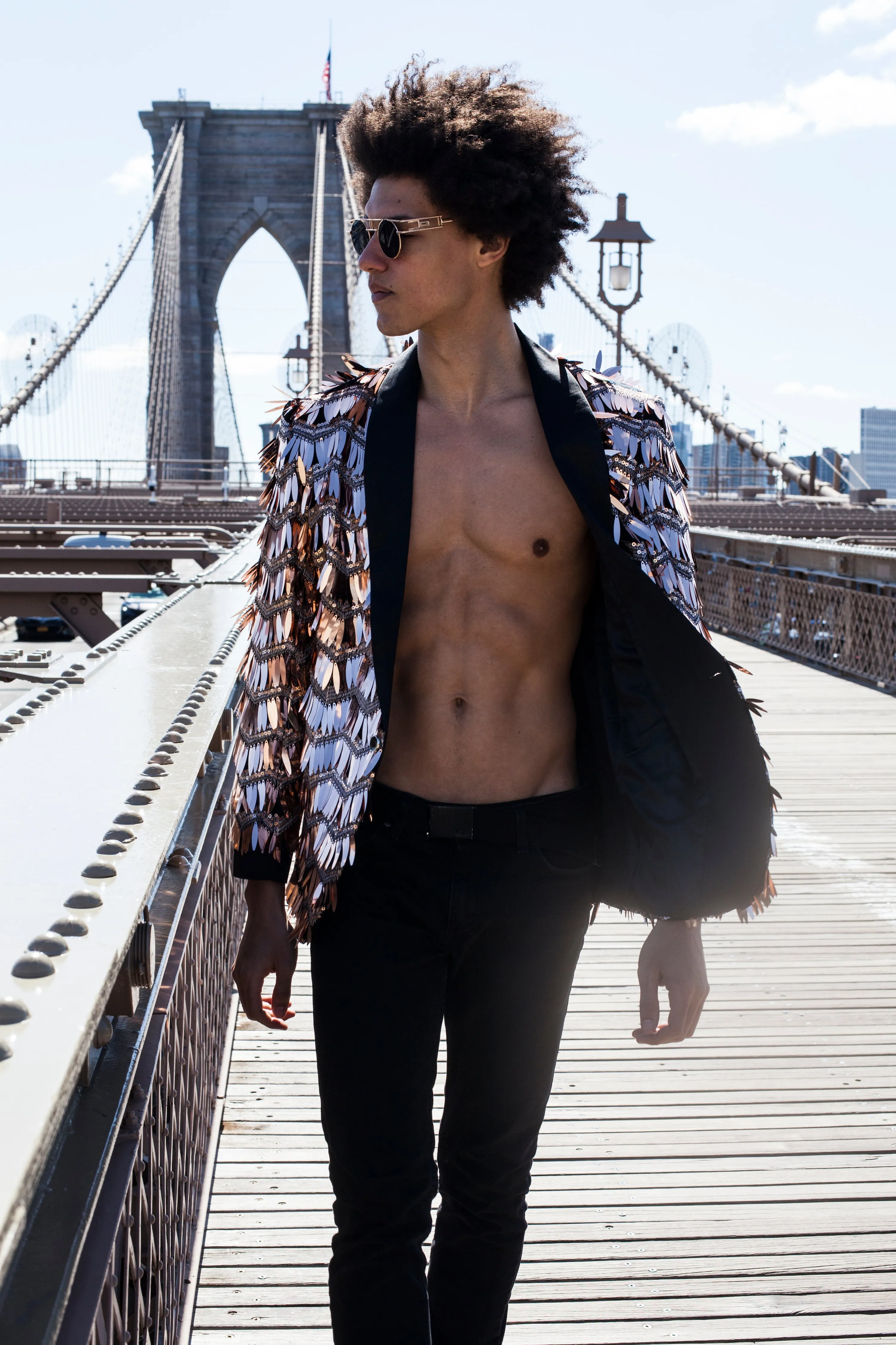 Hendrix Experience Sequin Jacket