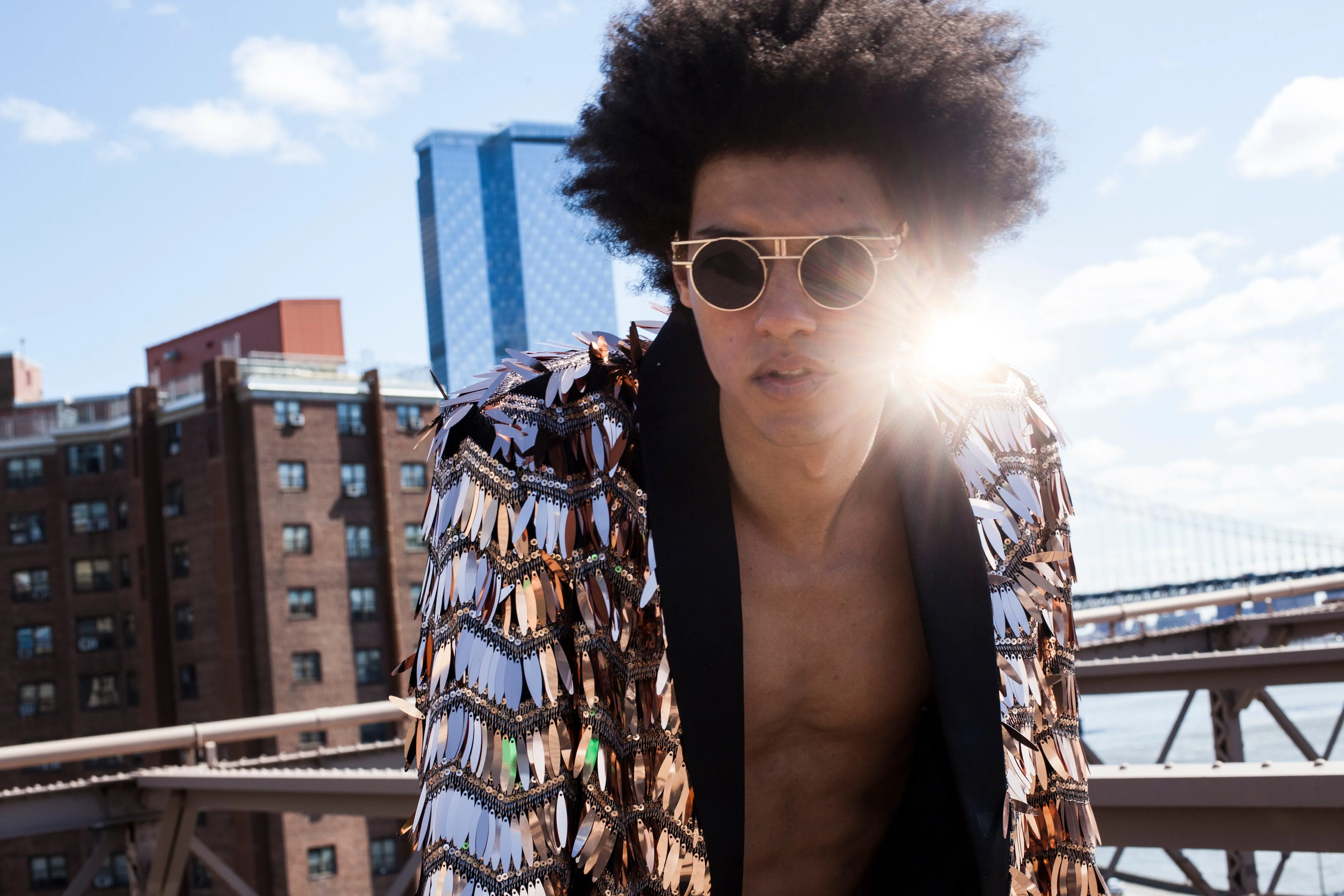 Hendrix Experience Sequin Jacket