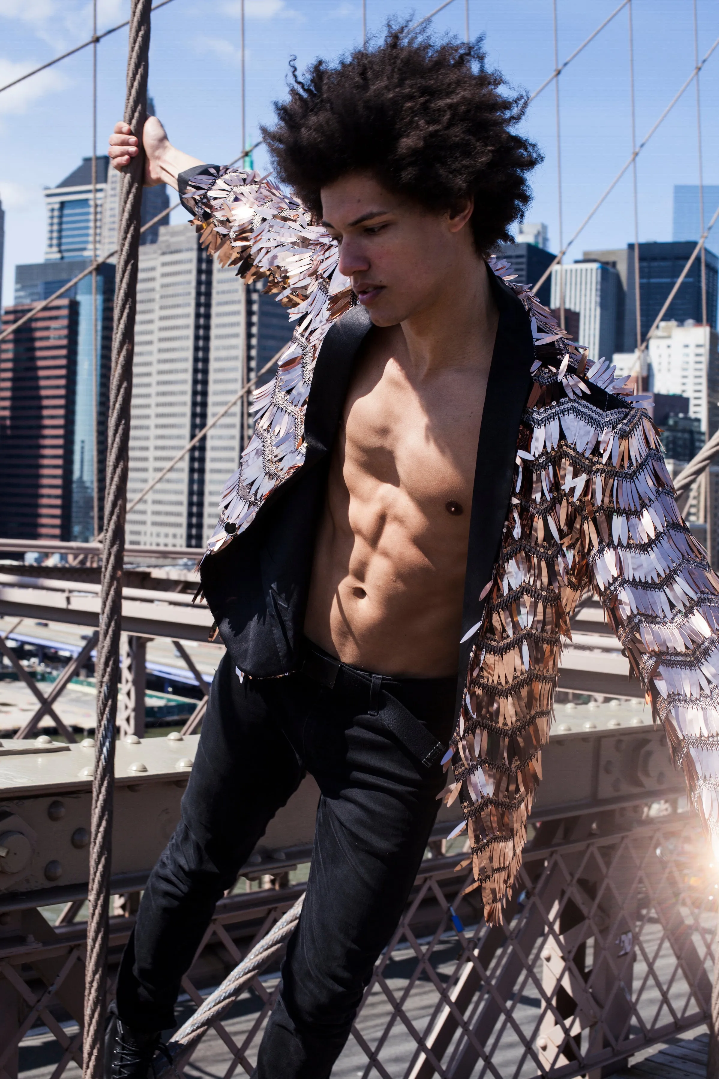 Hendrix Experience Sequin Jacket